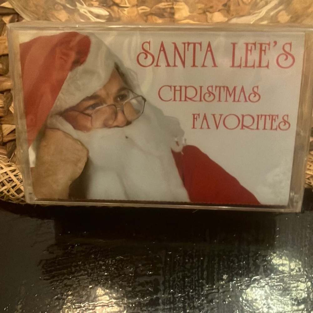 Santa Lee's Christmas Favorites SEALED cassette tape (Jerry Lee at the organ)